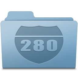 Route Folder Blue Icon 256x256 png